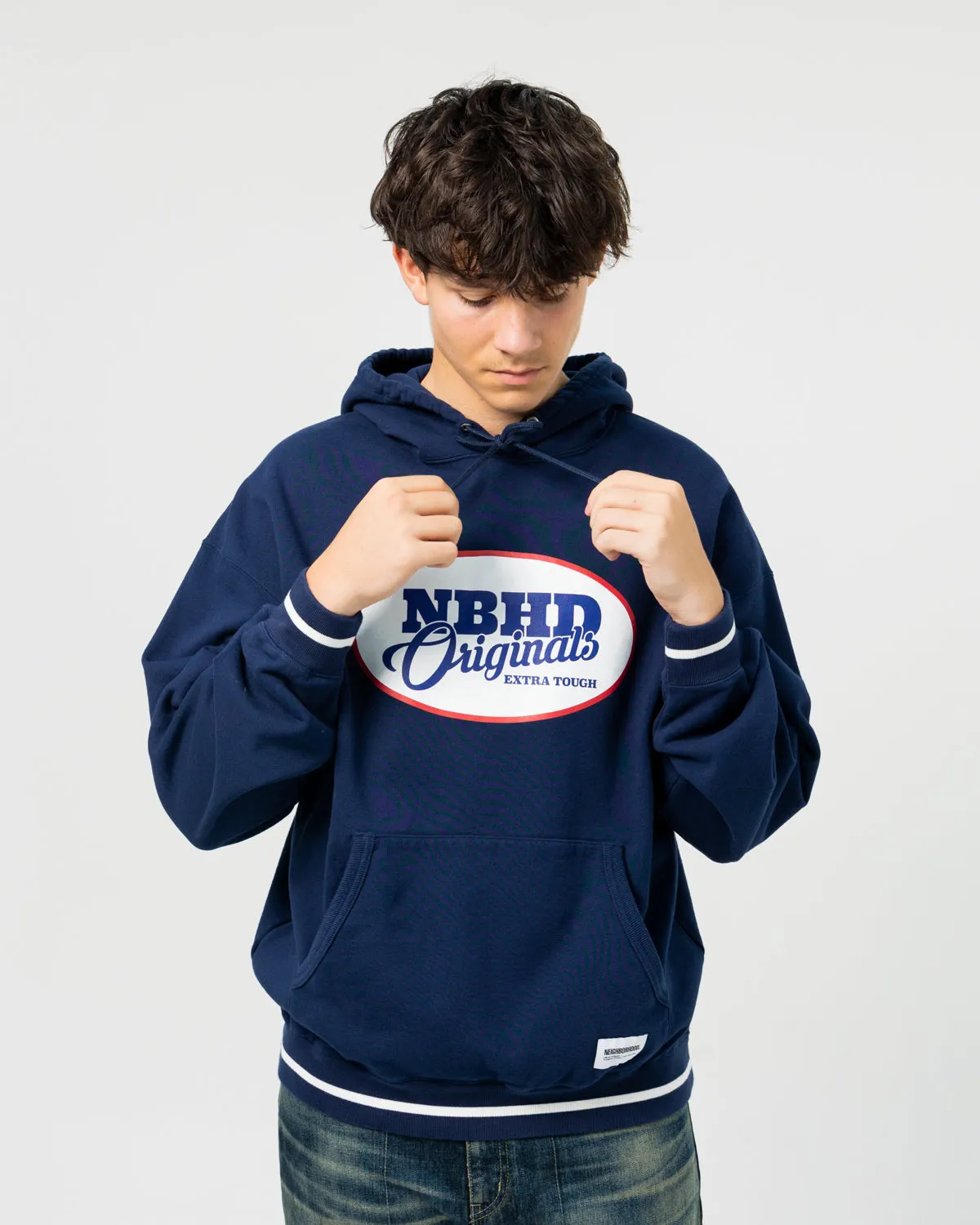 College LS Sweatparka | Navy
