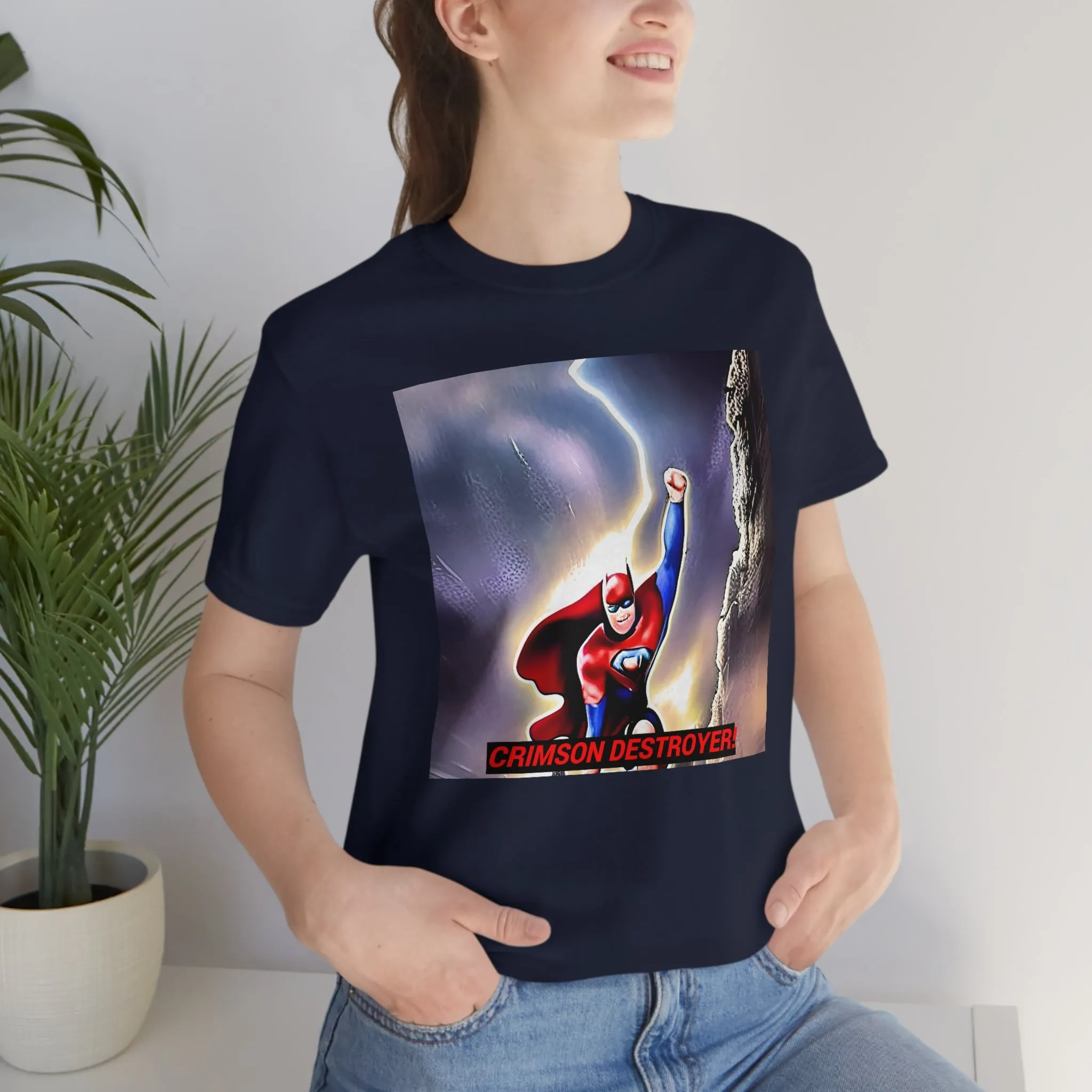 Crimson Destroyer! Short Sleeve Tee