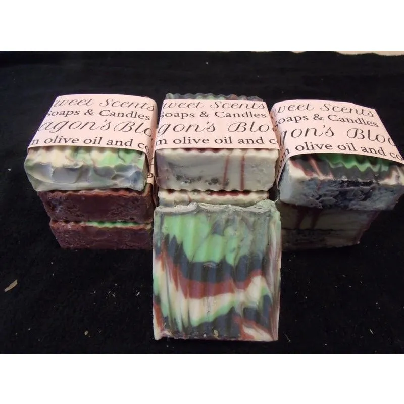 Dragon's Blood Big Bars Cold Process Soap