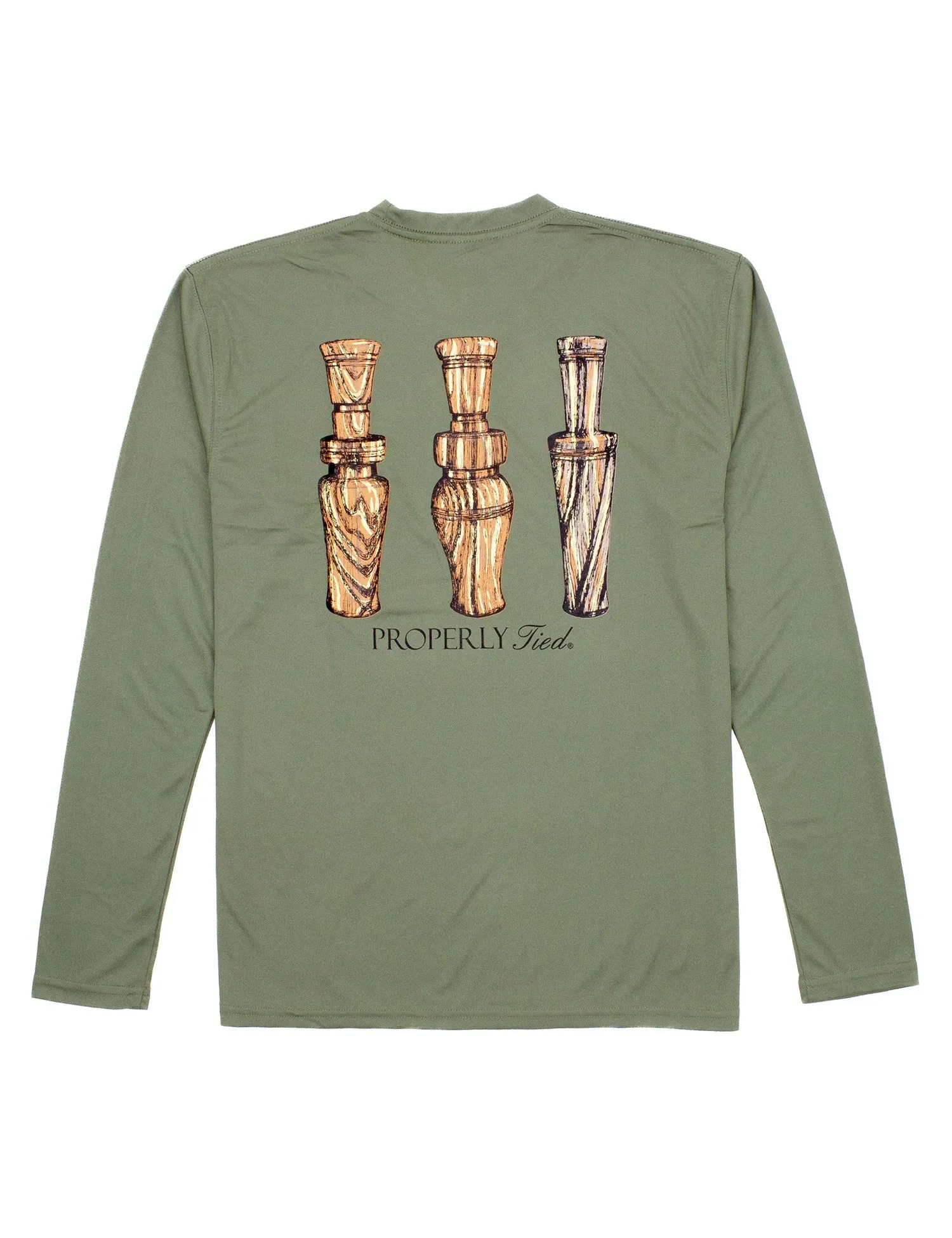 Duck Calls Performance Tee (Olive)