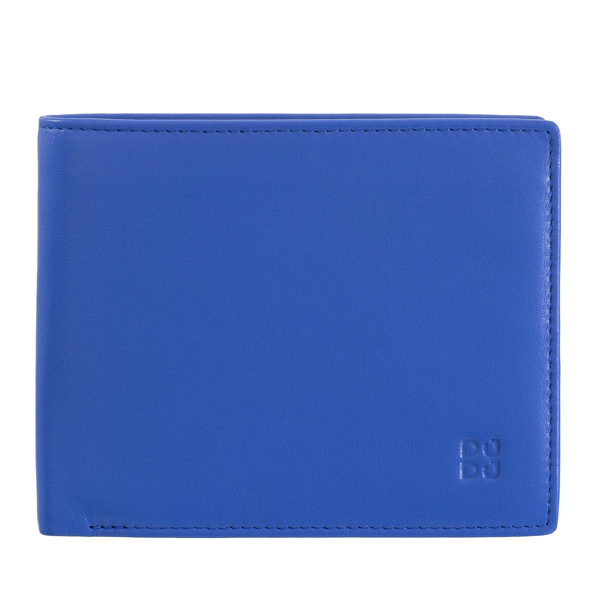 Dudu Rfid men's leather wallet in colored nappa nappa with holder and cards holder