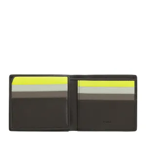 DUDU Small RFID Men's Wallet In Multicolor Leather Card Card Card