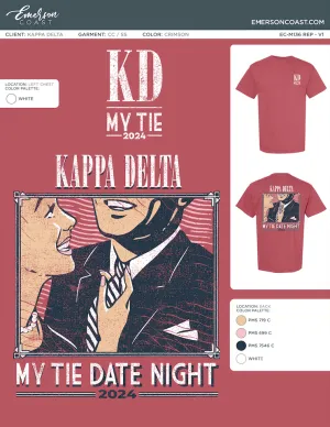 EC-M136 rep Kappa Delta Georgia College & State University My tie - RF