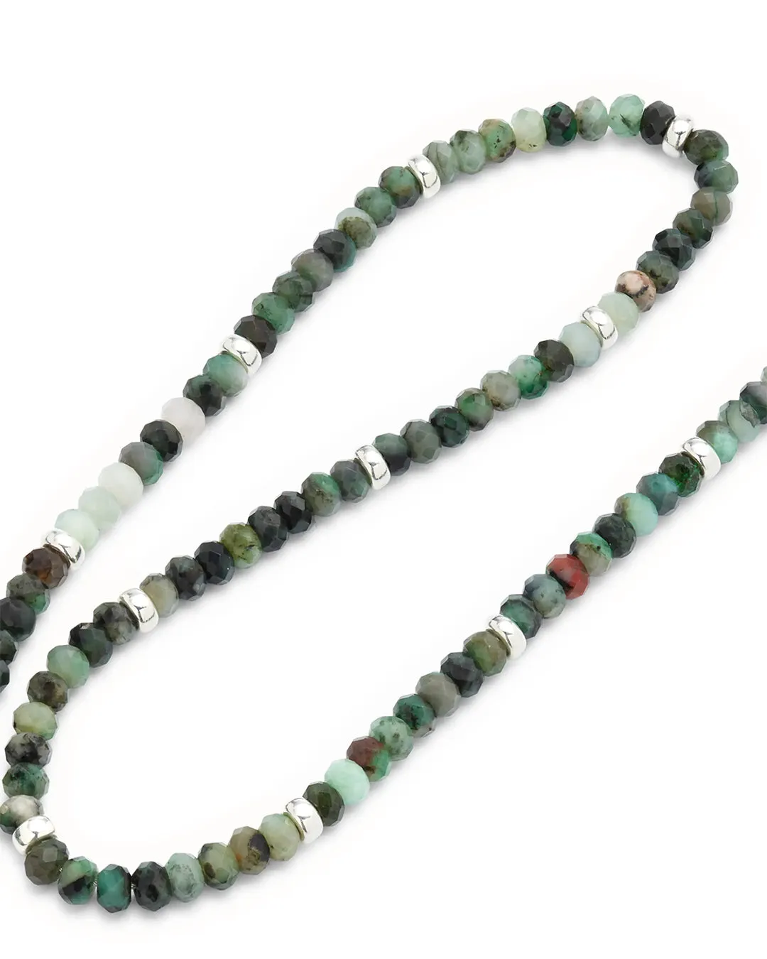 Emerald Beaded Necklace Evan's special