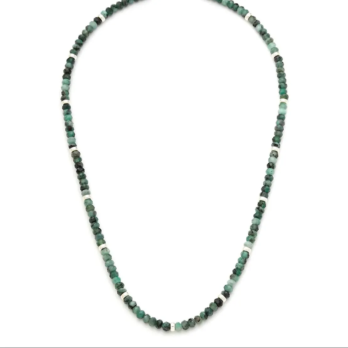 Emerald Beaded Necklace Evan's special