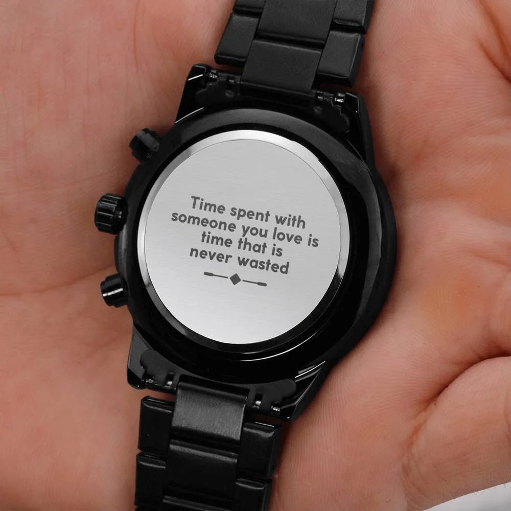 Engraved Luxury Watch Gift For Husband, Boyfriend, Fiancé