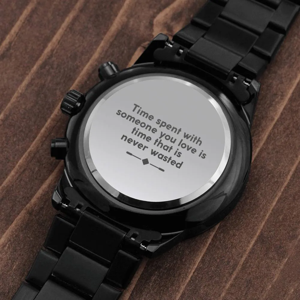 Engraved Luxury Watch Gift For Husband, Boyfriend, Fiancé