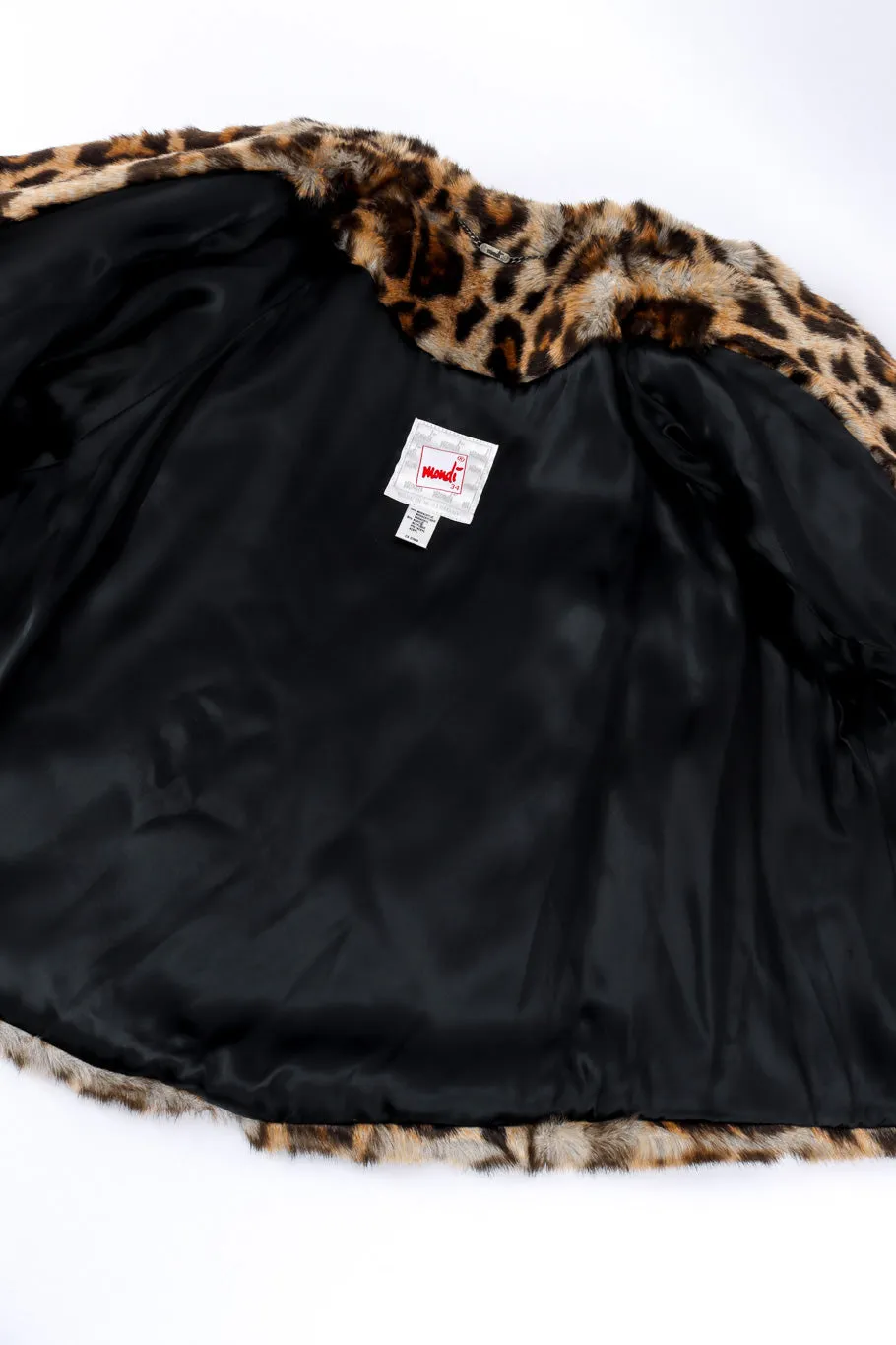 Faux Fur Leopard Jacket