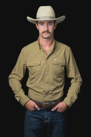 Ferrell - Khaki Long Sleeve Shirt