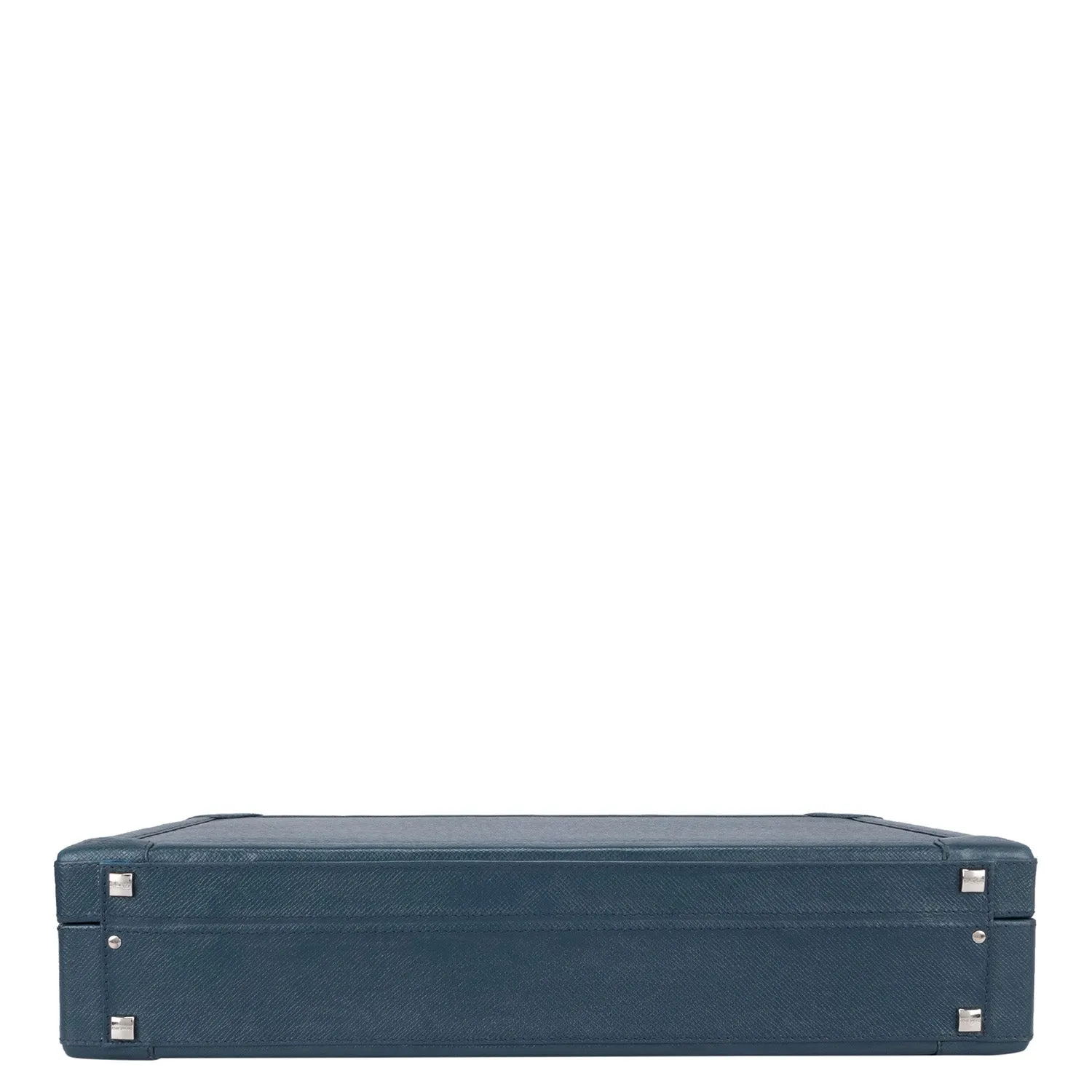 Franzy Leather Briefcase - Ocean