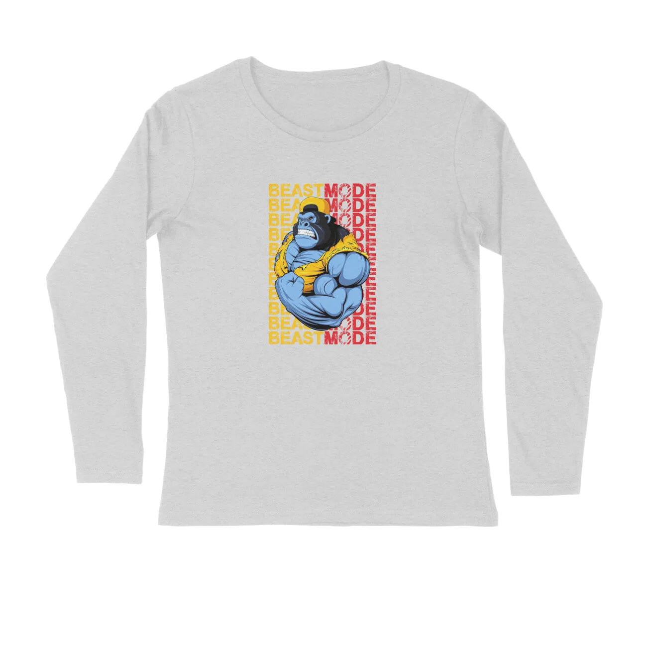 Full Sleeves Round Neck (Men) - Beast Mode (5 Colours)