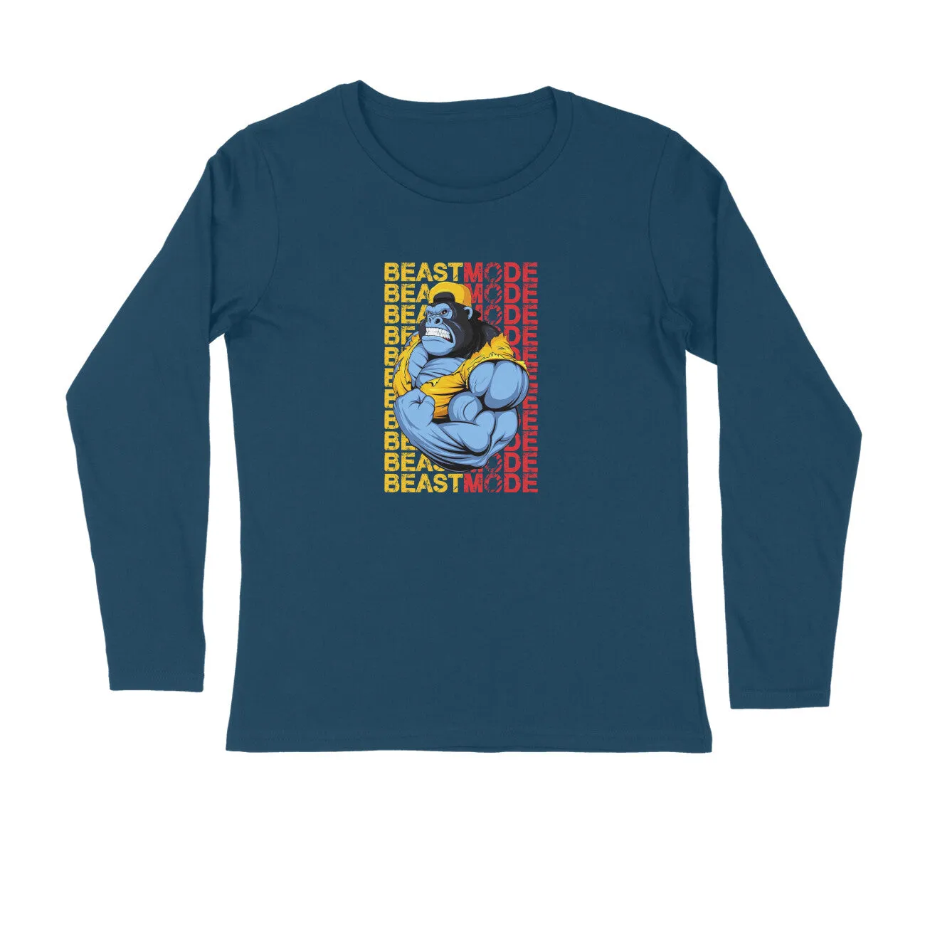 Full Sleeves Round Neck (Men) - Beast Mode (5 Colours)