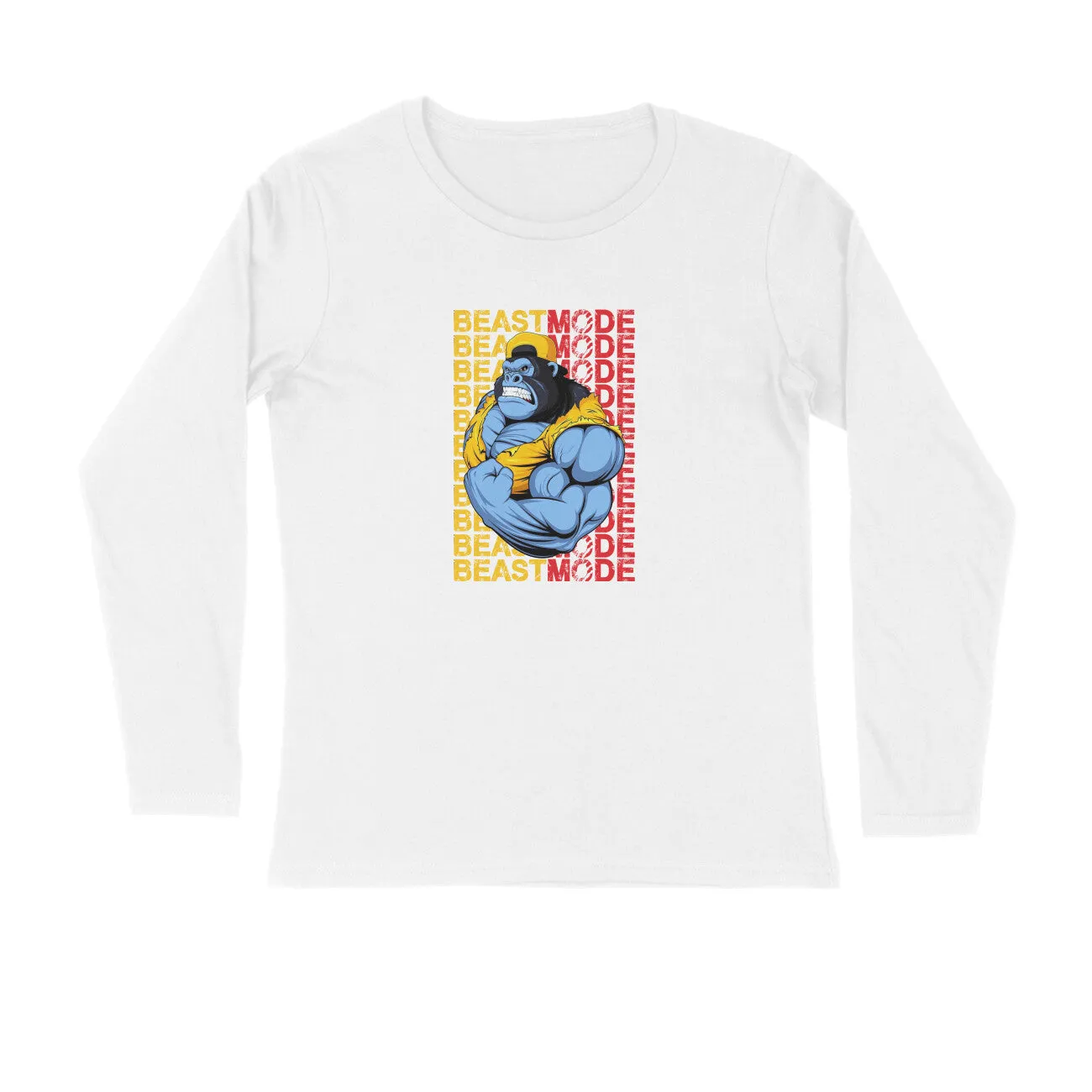 Full Sleeves Round Neck (Men) - Beast Mode (5 Colours)