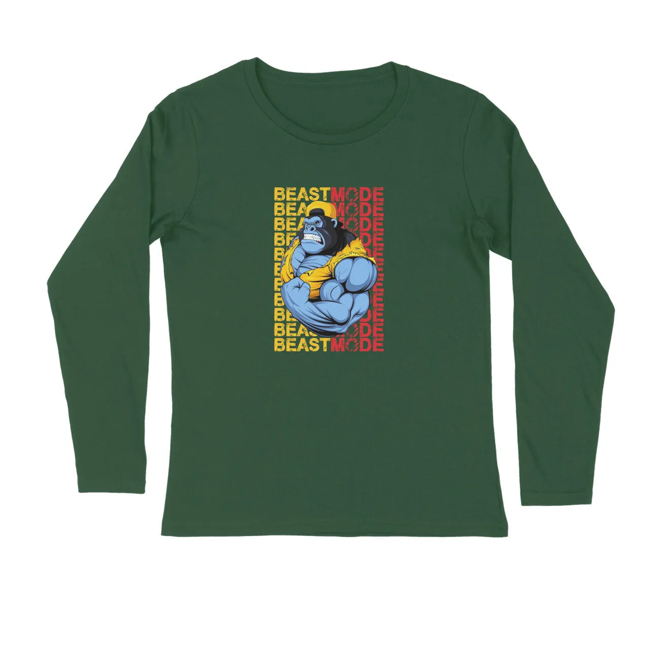 Full Sleeves Round Neck (Men) - Beast Mode (5 Colours)