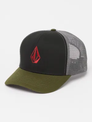 Full Stone Cheese Cap - CRIMSON
