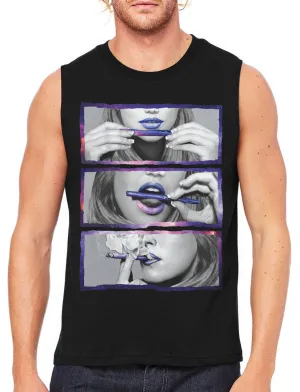 Galaxy Women Blunt Men's Sleeveless T-Shirt