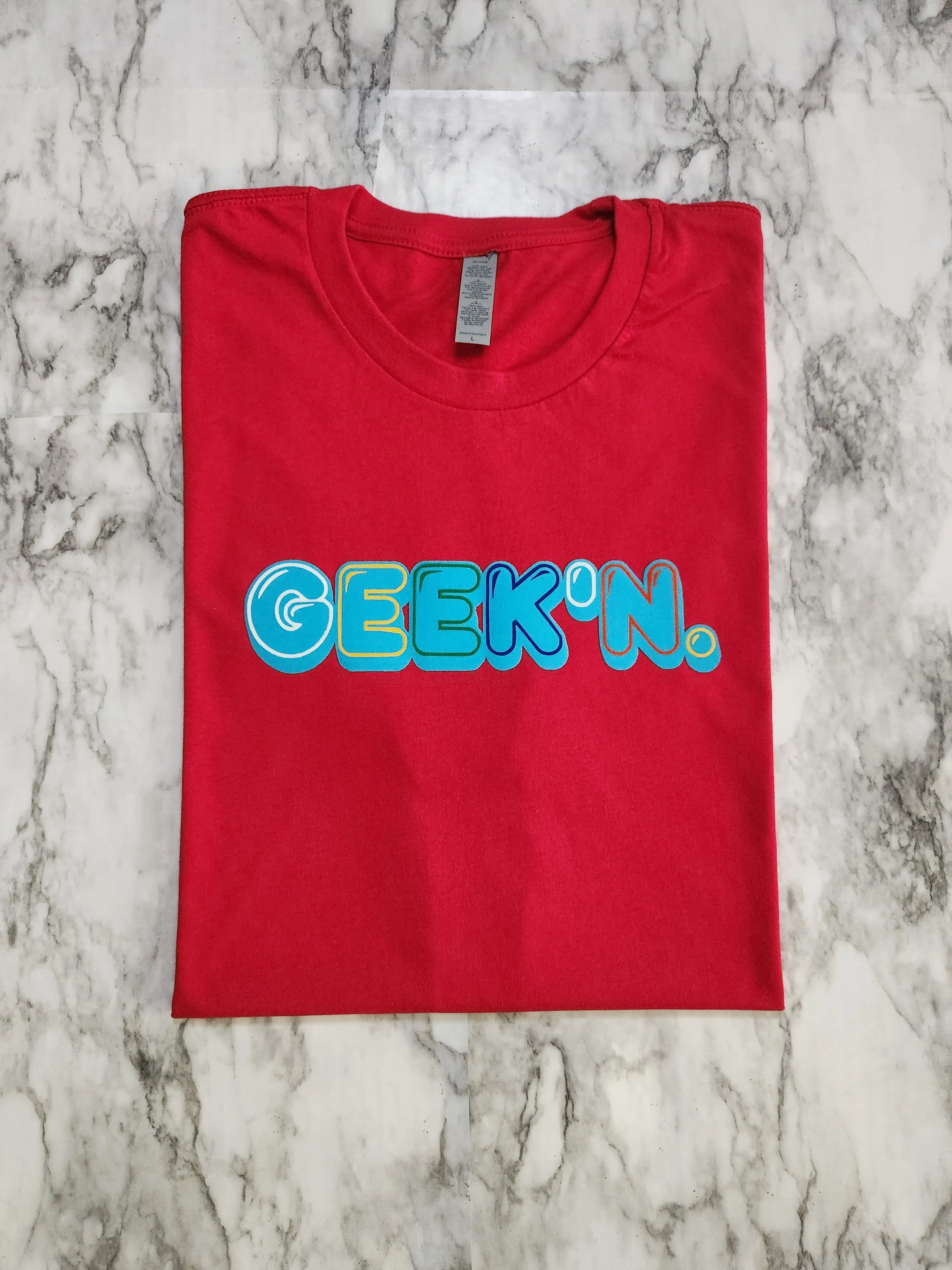 GEEK'N. T-Shirt (Red)