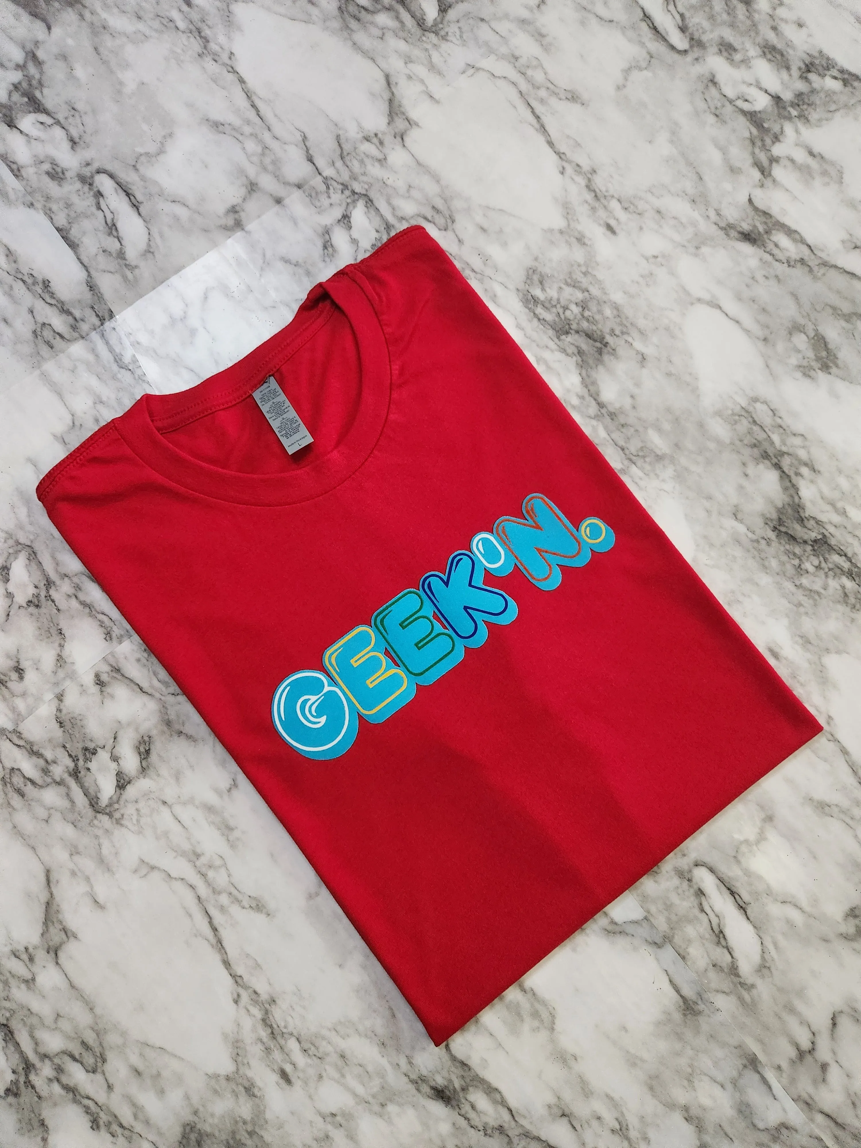 GEEK'N. T-Shirt (Red)