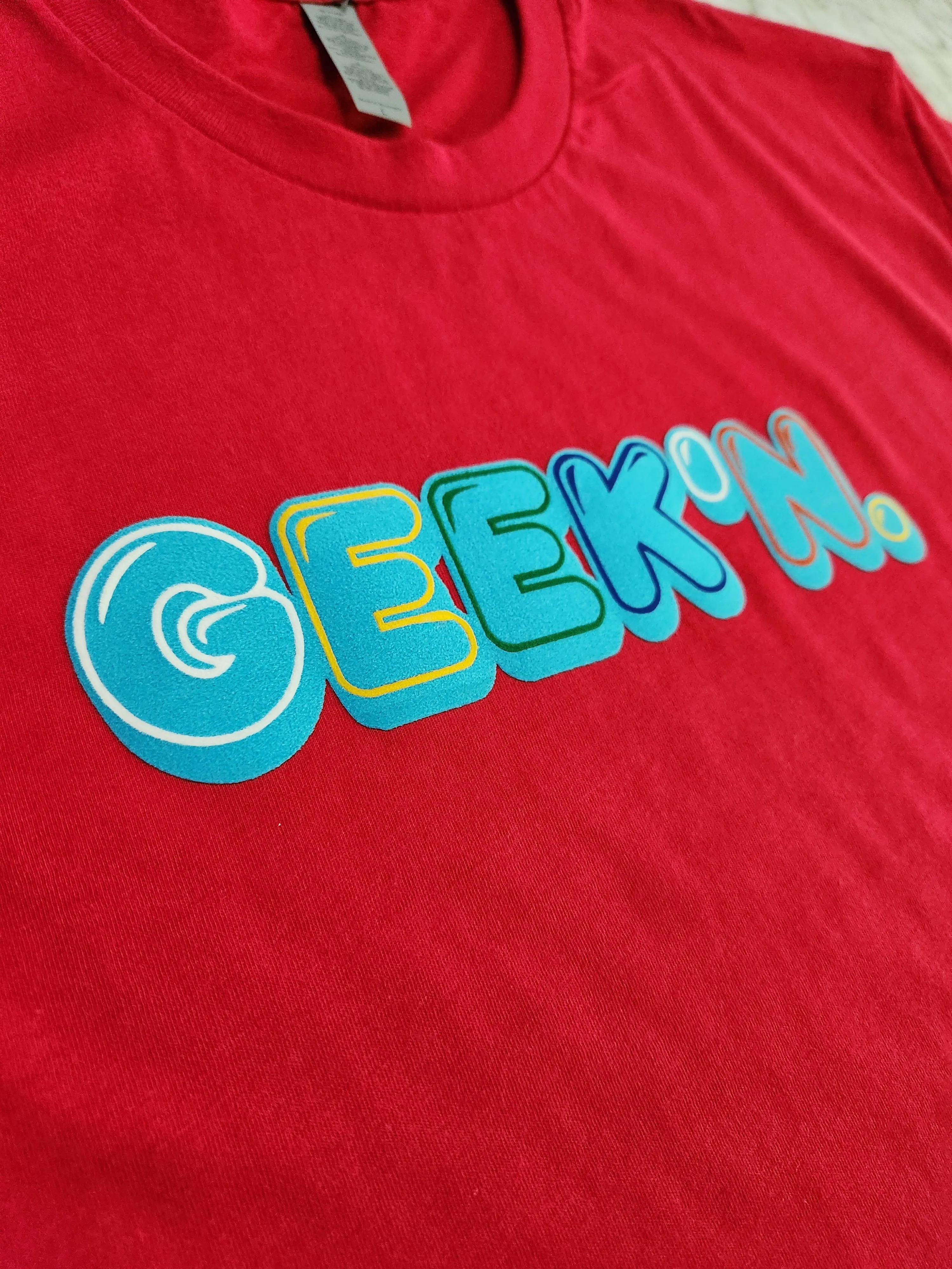 GEEK'N. T-Shirt (Red)