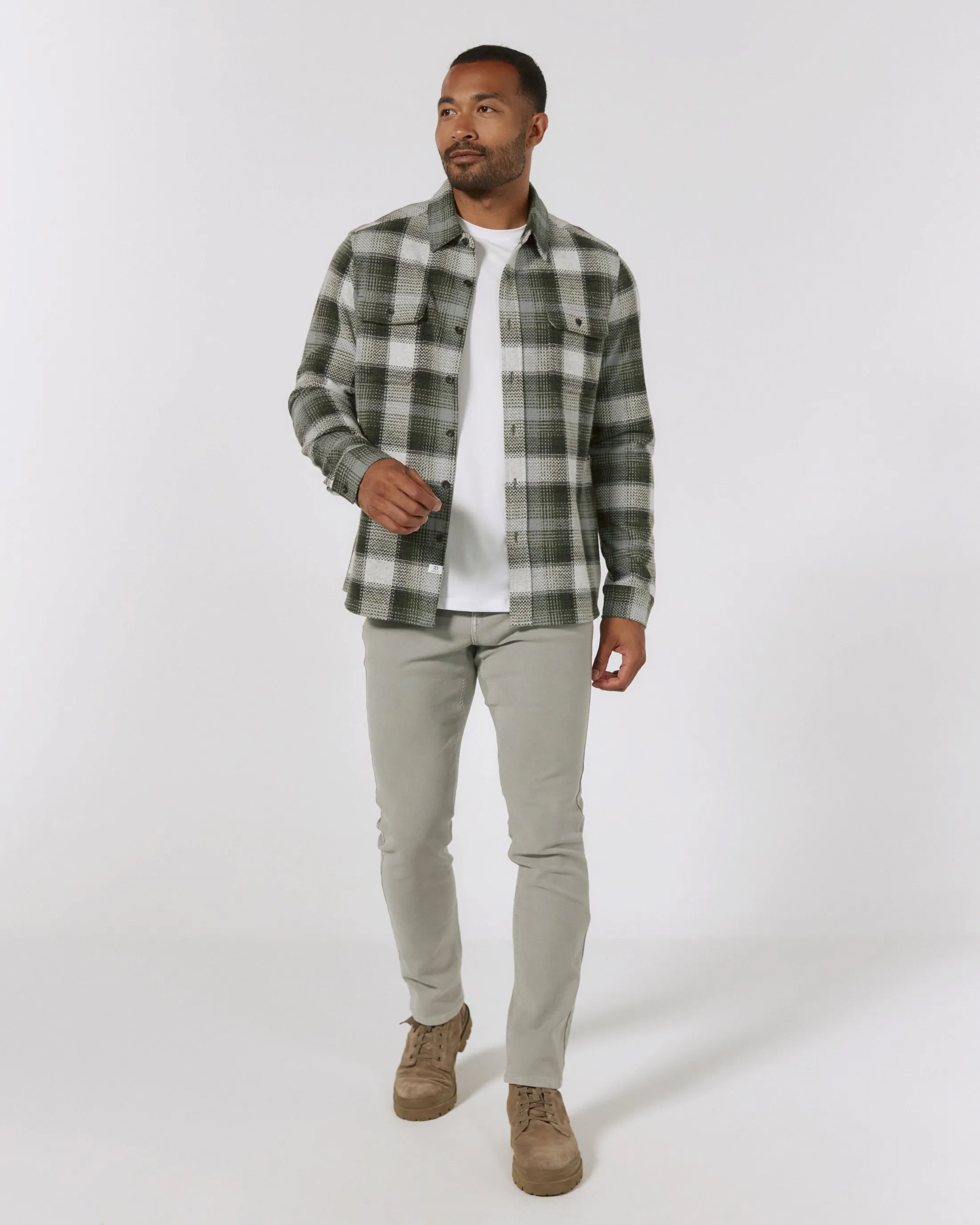 'Generation' Plaid Flannel Shirt