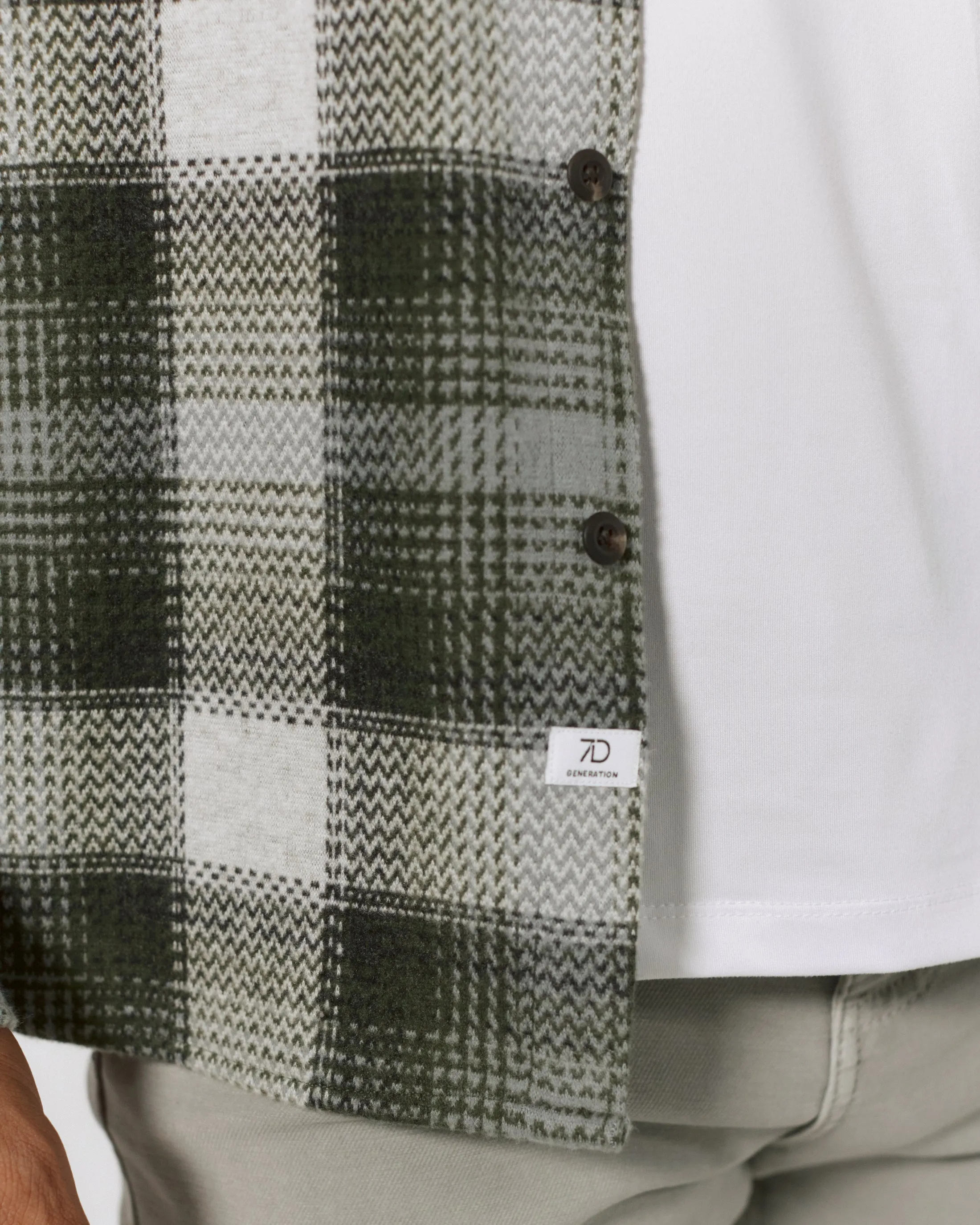 'Generation' Plaid Flannel Shirt