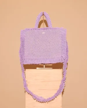Gossypium Crossbody Bag Lilac & Gold