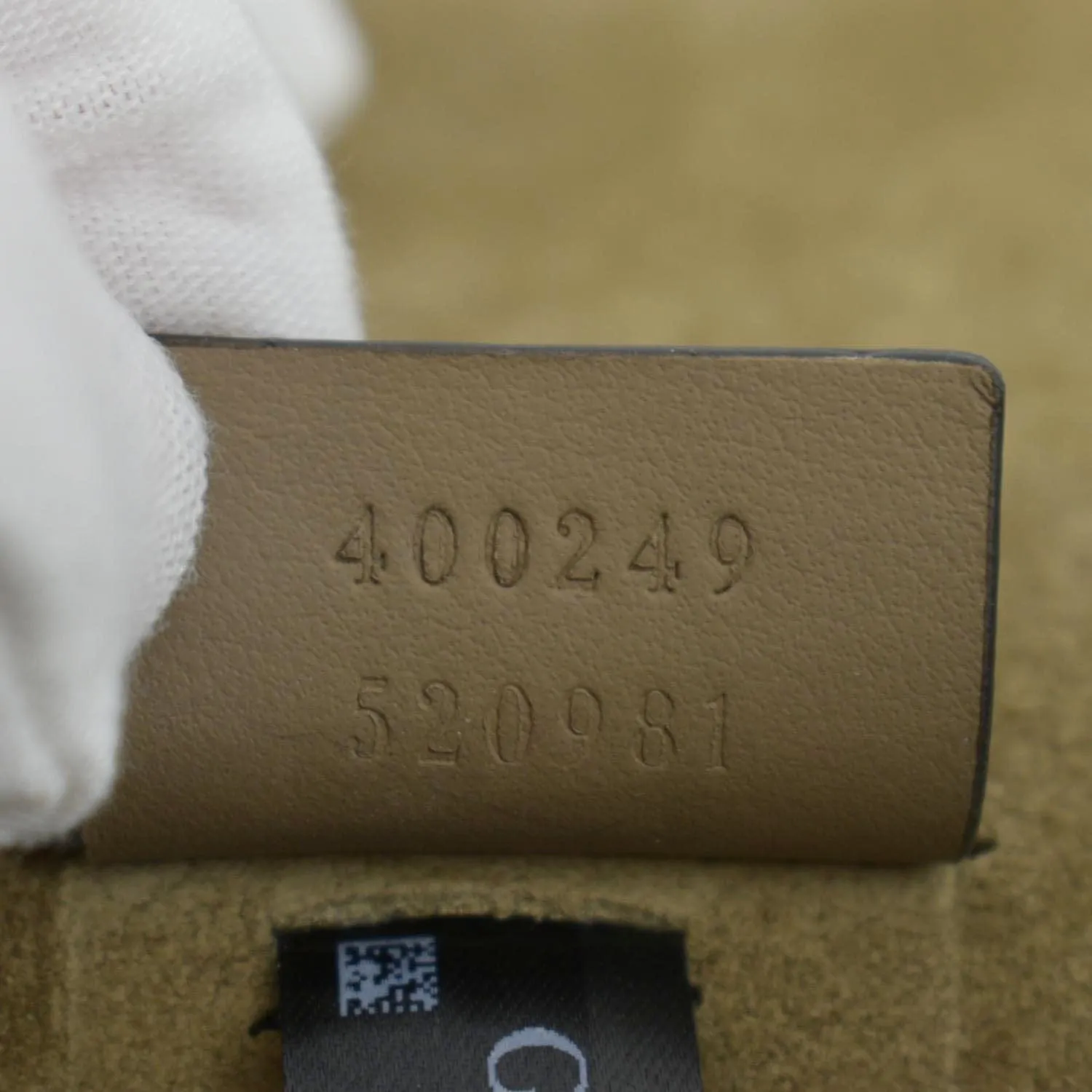 GUCCI Dionysus Small GG Supreme Canvas Shoulder Bag Beige 400249