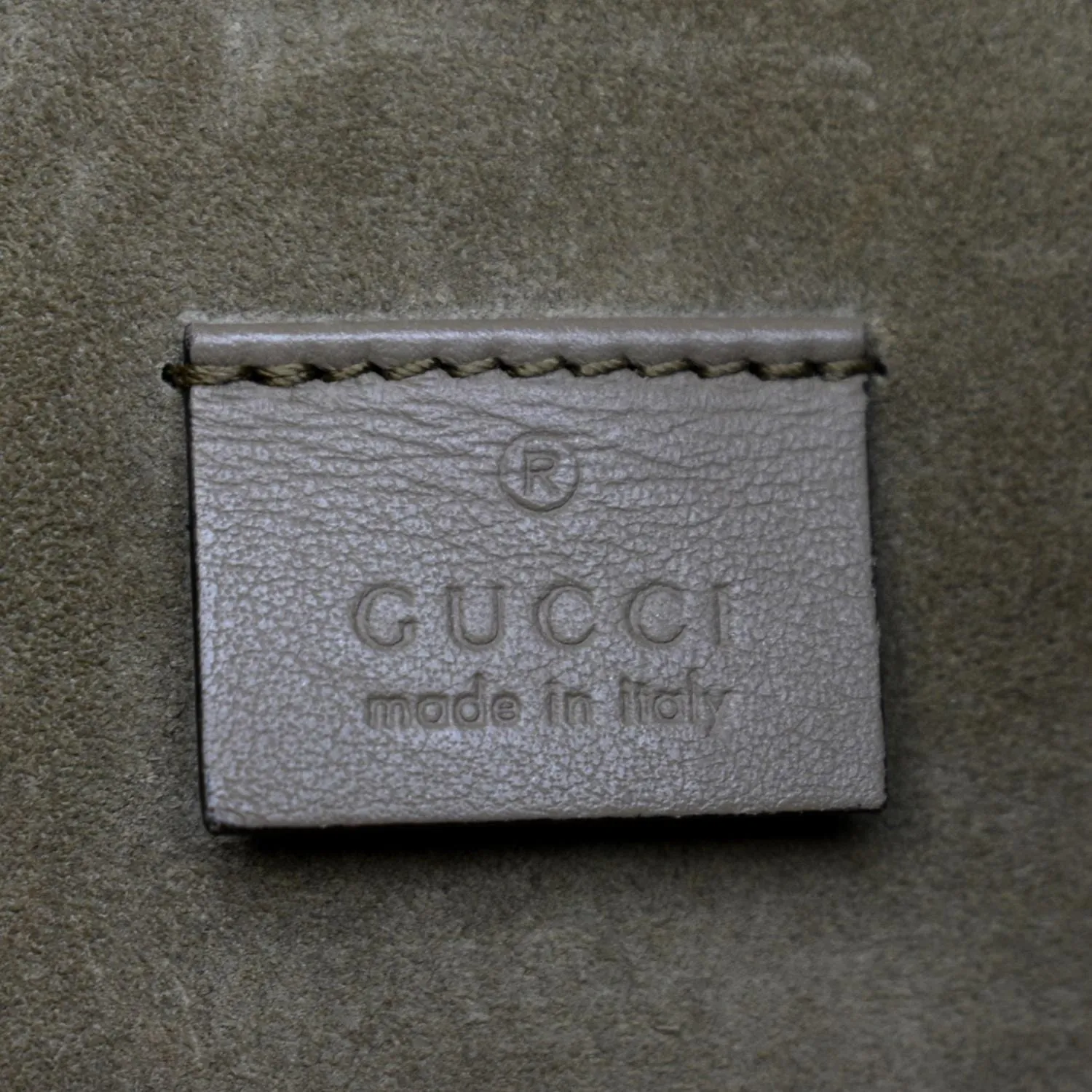 GUCCI Dionysus Small GG Supreme Canvas Shoulder Bag Beige 400249