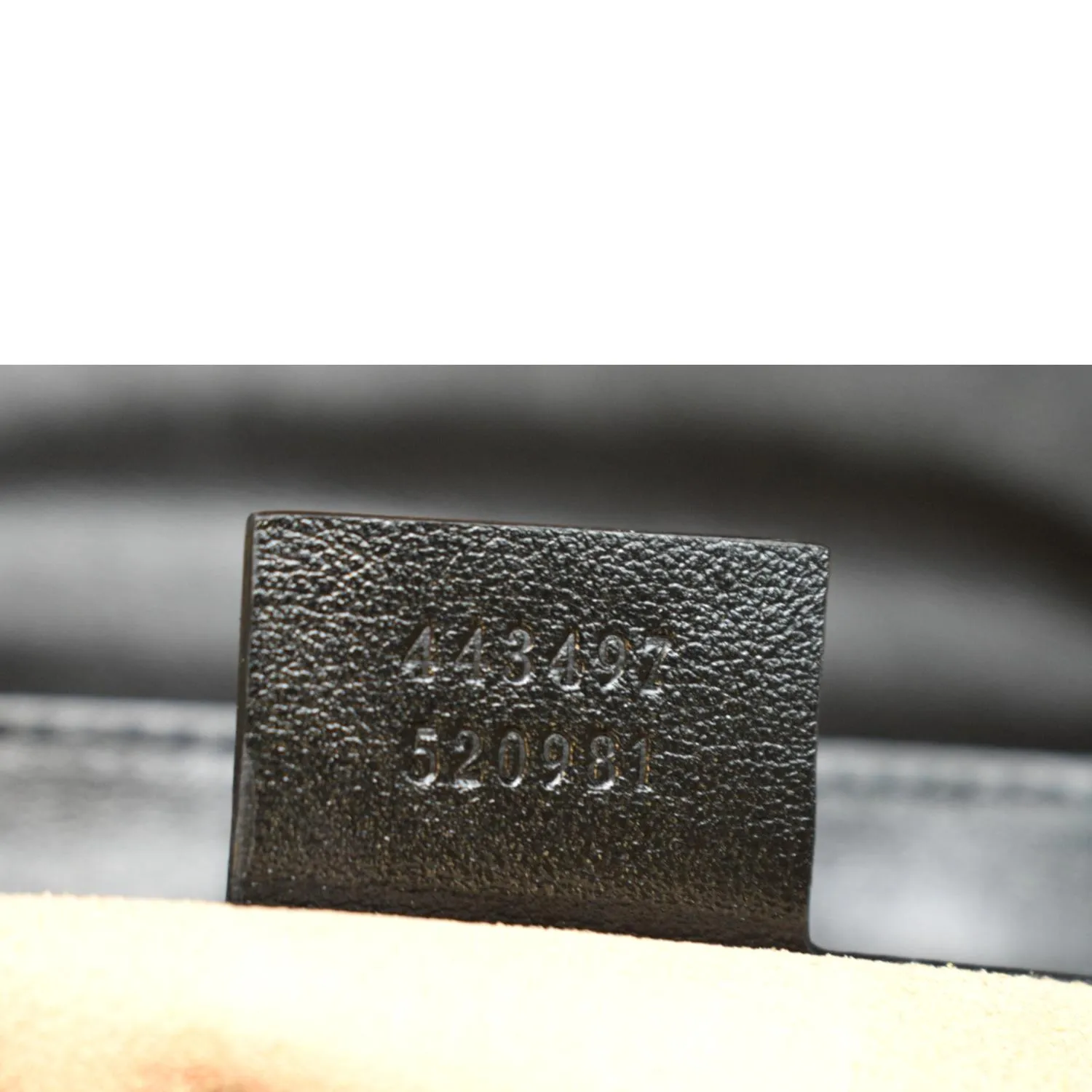 GUCCI GG Marmont Small Matelasse Canvas Shoulder Bag Black 443497