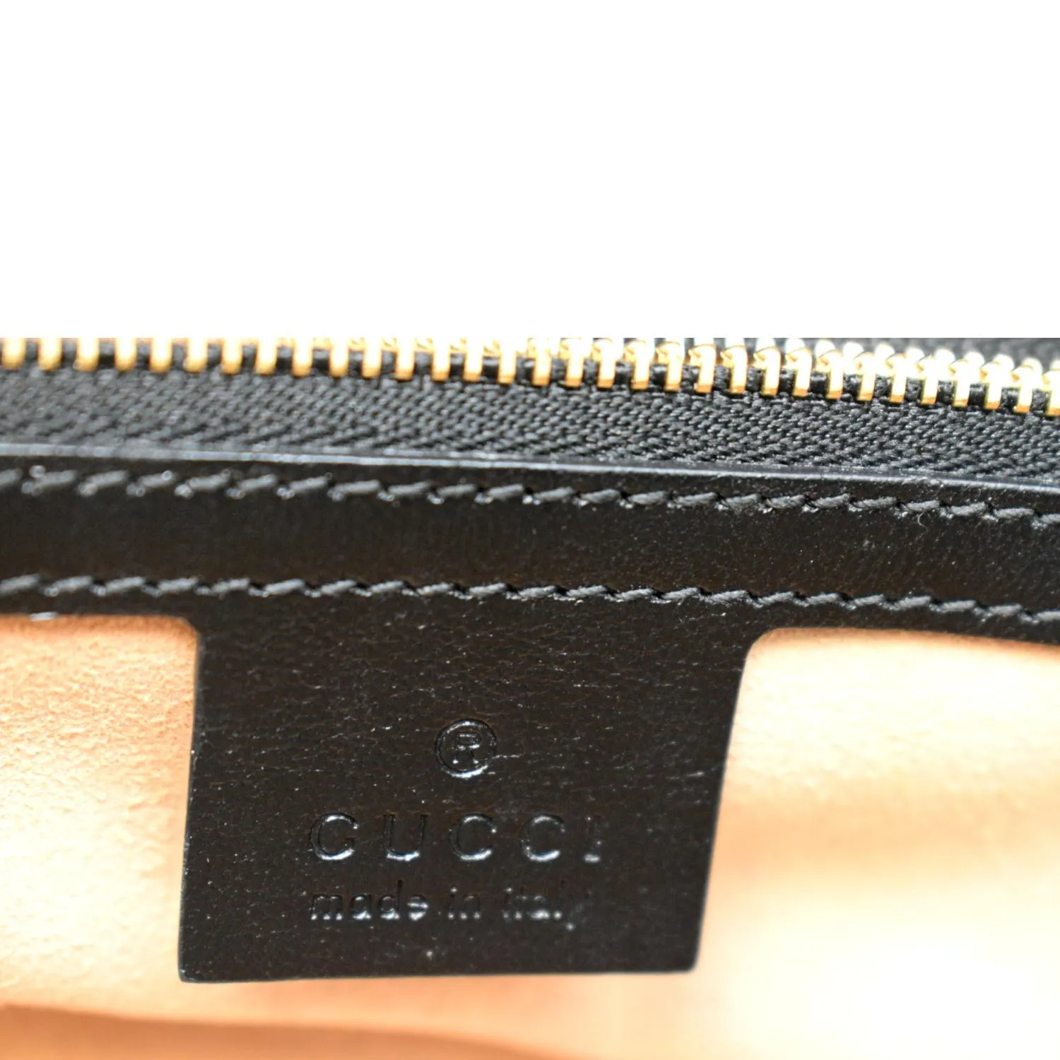 GUCCI GG Marmont Small Matelasse Canvas Shoulder Bag Black 443497