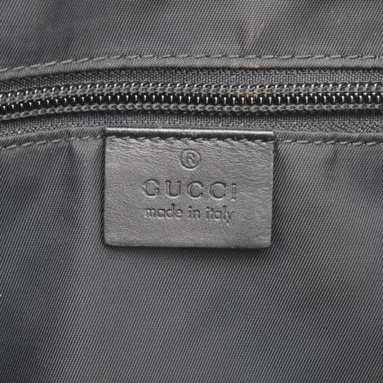 GUCCI Large Zippered GG Supreme Canvas Web Duffle Bag Beige 353406