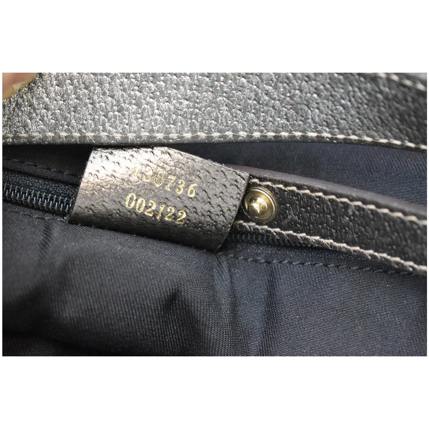 GUCCI Medium Abbey GG Canvas Shoulder Bag Beige 130736