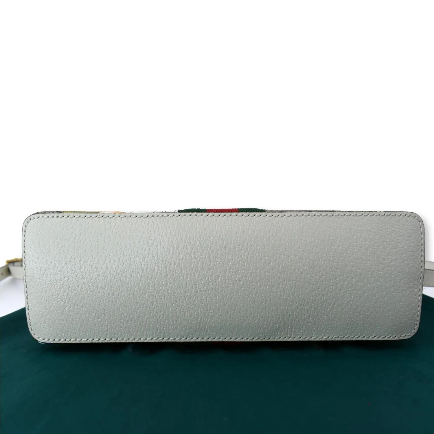 GUCCI Ophidia Flora Small Supreme Canvas Shoulder Bag Beige 499621