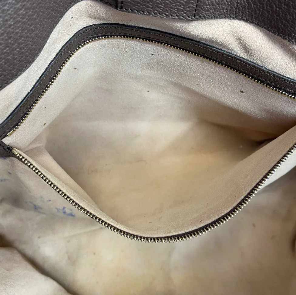 Gucci - Ophidia GG Medium Supreme Canvas Shoulder Tote - Beige / Ebony