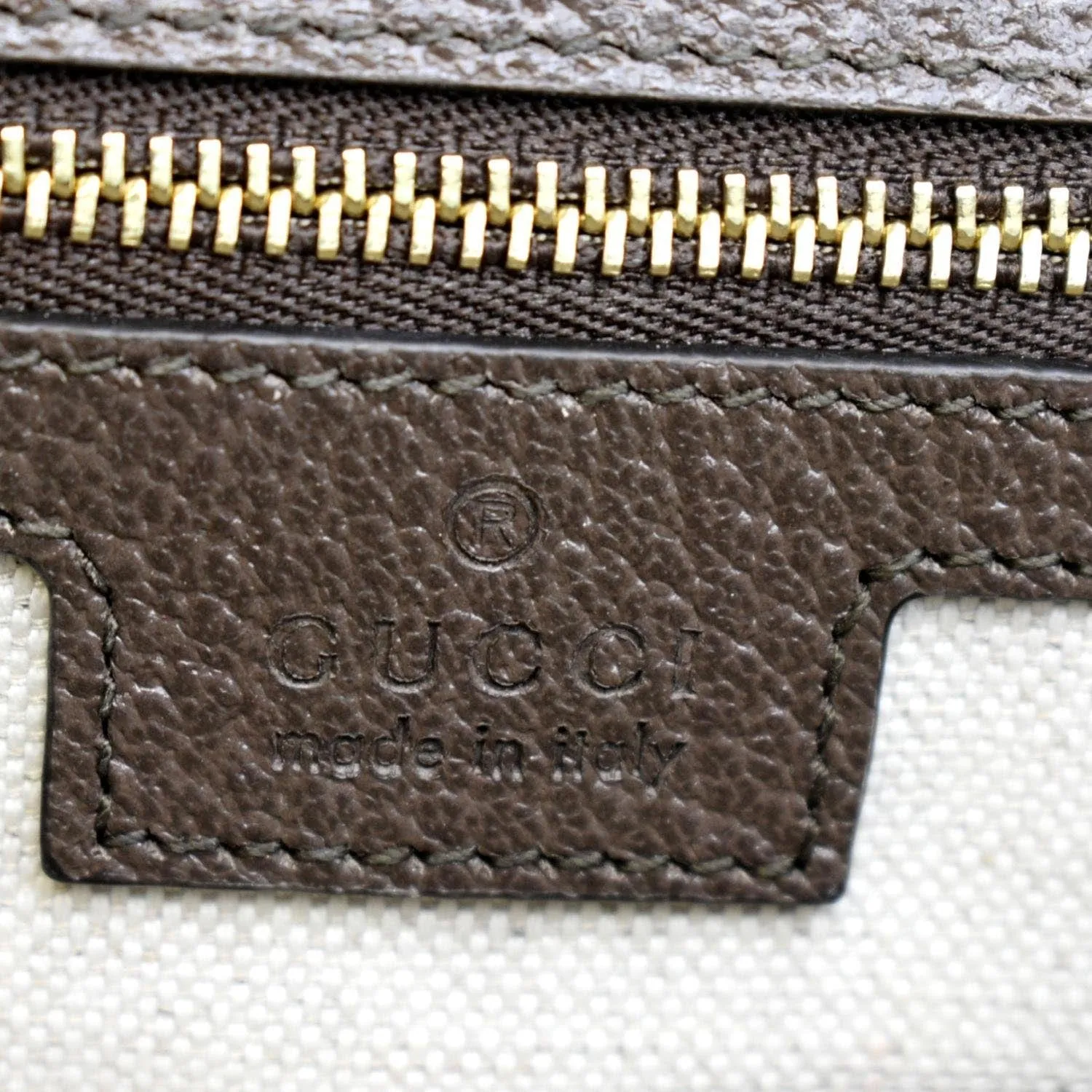 GUCCI Ophidia Small GG Canvas Tote Shoulder Bag Beige 651055
