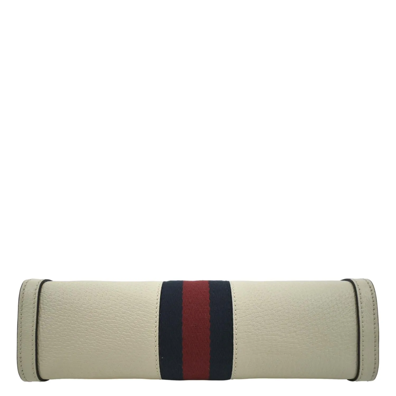 GUCCI Ophidia Small Leather Chain Shoulder Bag White 503877