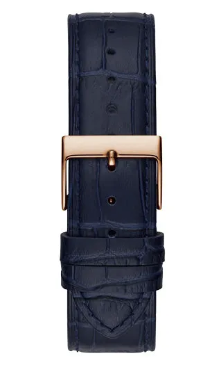 Guess Gents Campbell Rose Gold & Navy Watch