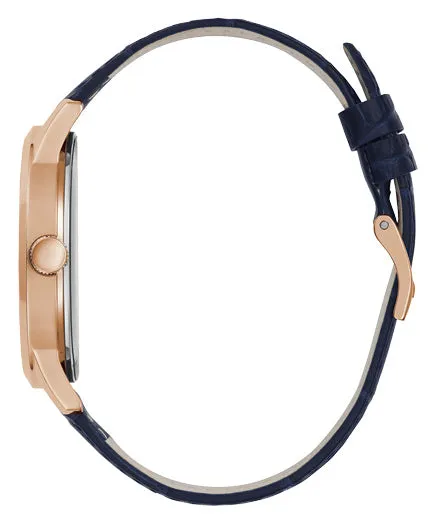 Guess Gents Campbell Rose Gold & Navy Watch