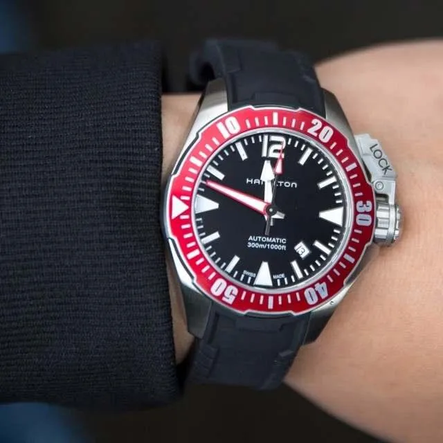 Hamilton Khaki Navy Frogman Automatic Men's Watch H77725335