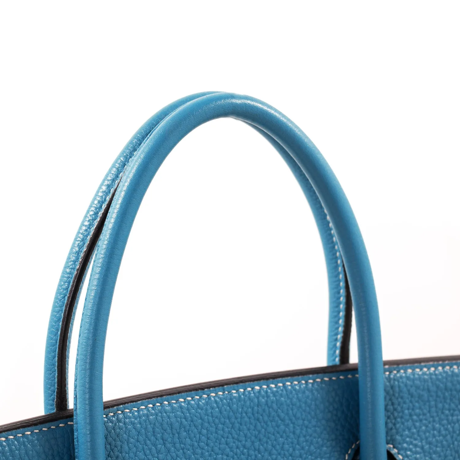 Hermès Birkin 40 Bleu Jean Clemence