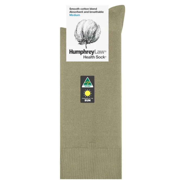 Humphrey Law Mercerised Cotton Health Sock - 5 Colours