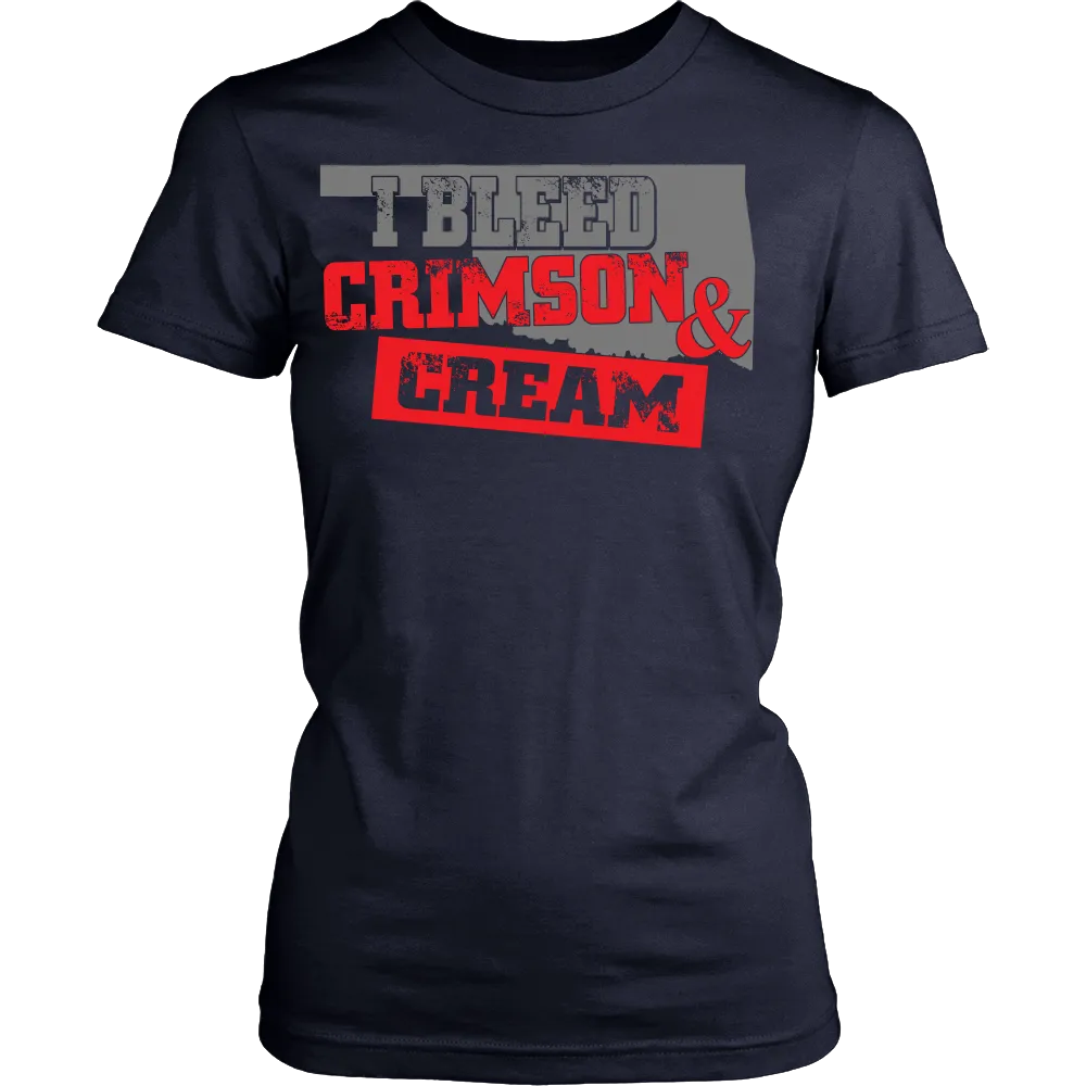 I Bleed Crimson & Cream (Women)