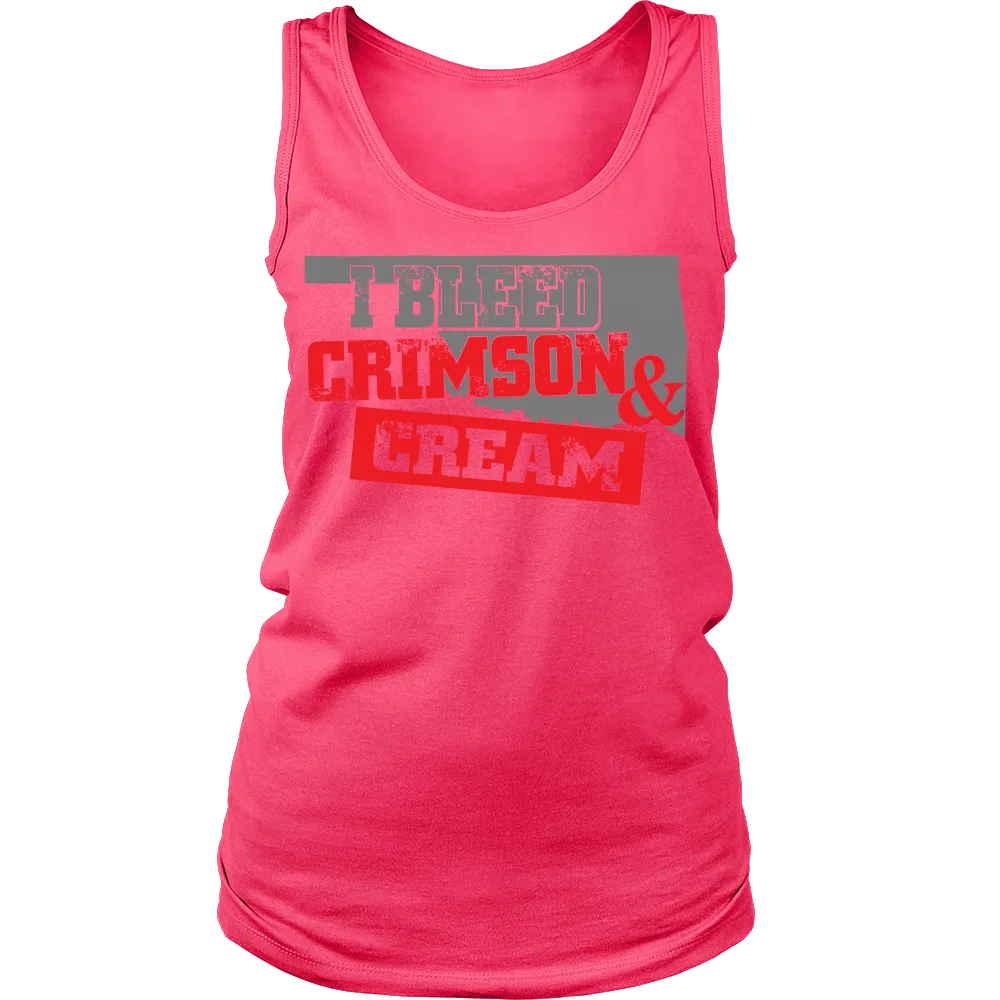 I Bleed Crimson & Cream (Women)