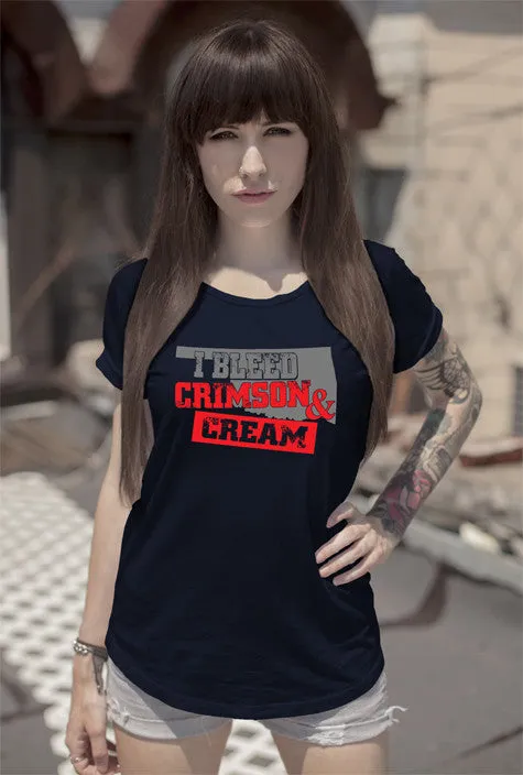 I Bleed Crimson & Cream (Women)