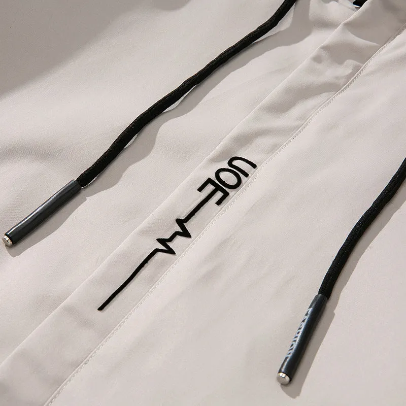 INSTOCK - 2024 Spring Men's Jacket Hooded Coat Men's Clothing