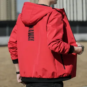 INSTOCK - 2024 Spring Men's Jacket Hooded Coat Men's Clothing
