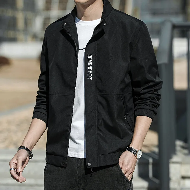INSTOCK - 2024 Spring Men's Jacket Hooded Coat Men's Clothing