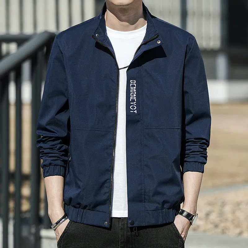 INSTOCK - 2024 Spring Men's Jacket Hooded Coat Men's Clothing