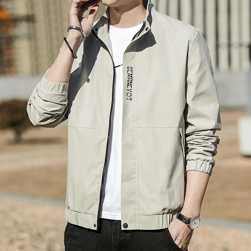 INSTOCK - 2024 Spring Men's Jacket Hooded Coat Men's Clothing