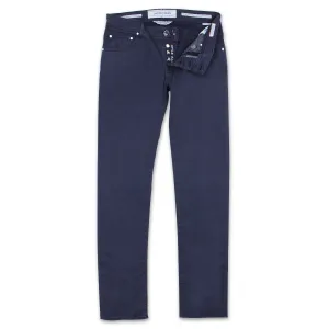 Jacob Cohen - J622 Comf Slim Fit Chino Jeans in Vintage Navy